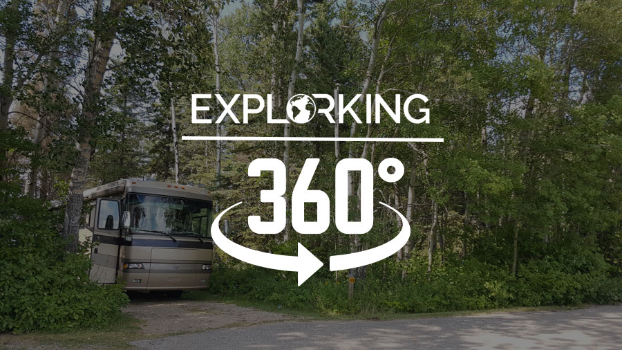 360 of Explorker2 at Duck Mountain in SK - Fern Campground