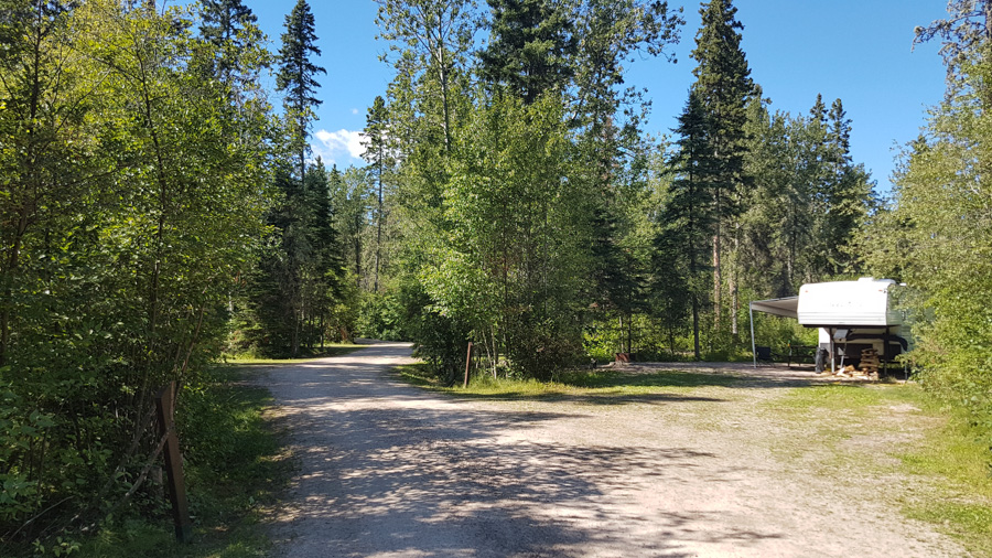 Wekusko Falls Provincial Park - Campground