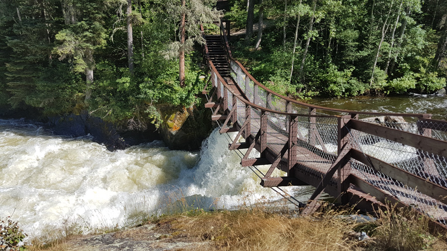 Wekusko Falls Provincial Park - Campground