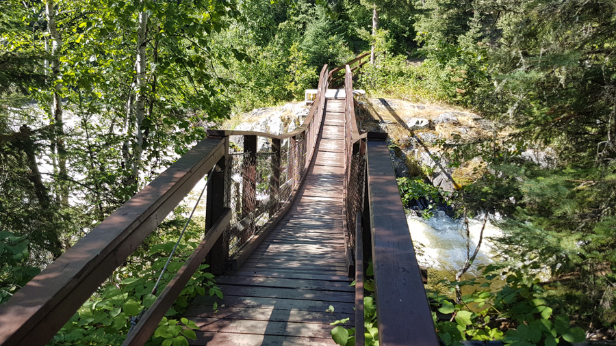 Wekusko Falls Provincial Park - Campground