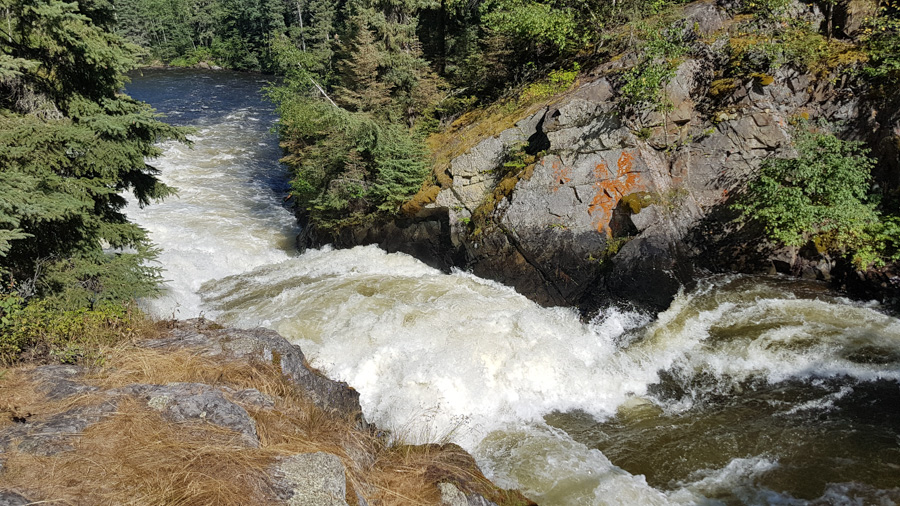 Wekusko Falls Provincial Park - Campground