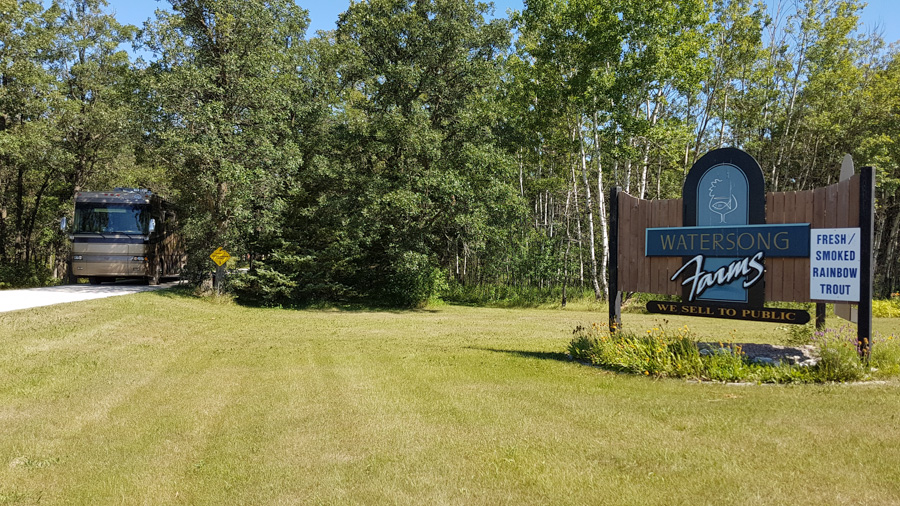 Explorker2 at Watersong Farms in Manitoba