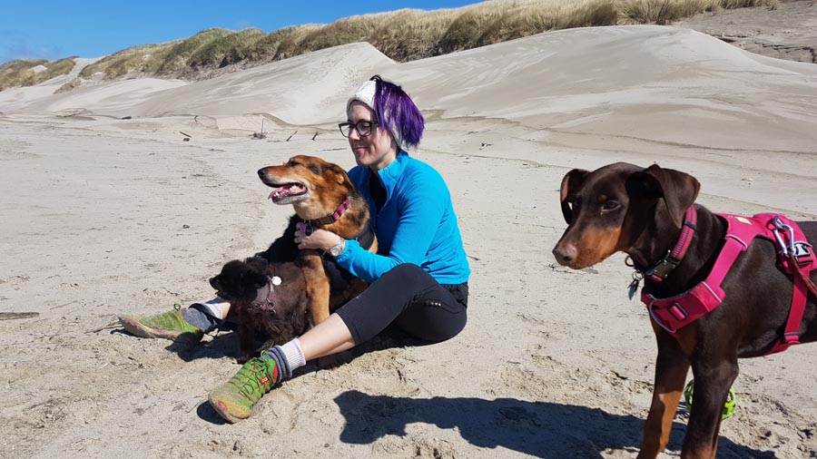 Florence, OR - Beach near South Jetty Campground