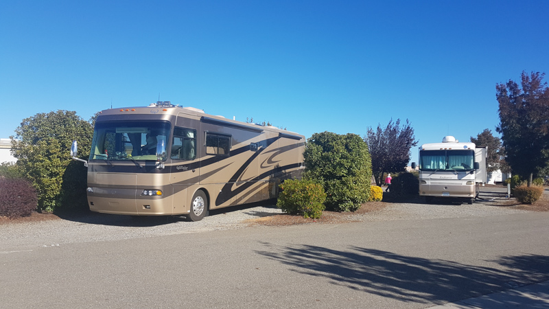 Explorker2 parked at Rolling Hills RV Park