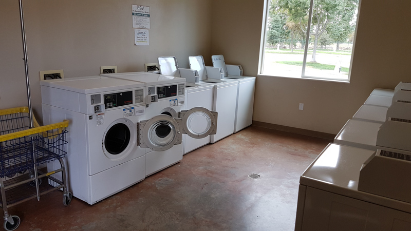 The laundry room