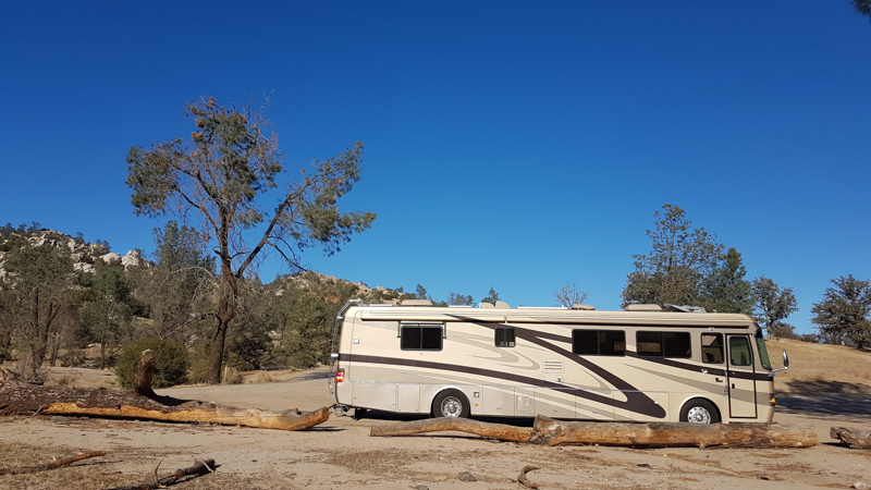 Explorker2 parked at the Keysville BLM