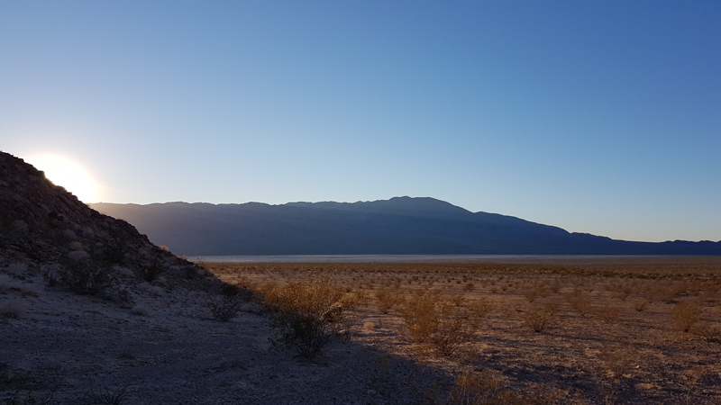 Amazing view from the Silurian Hills, near Baker, CA