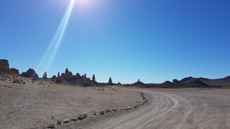 The Trona Pinnacles