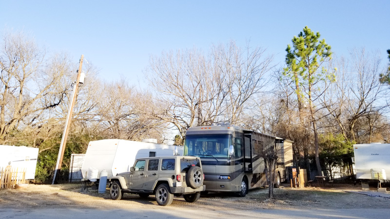 Explorker2 at Jellystone RV Park in Texas