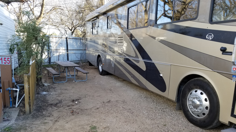 Explorker2 parked at Jellystone RV Park in Texas