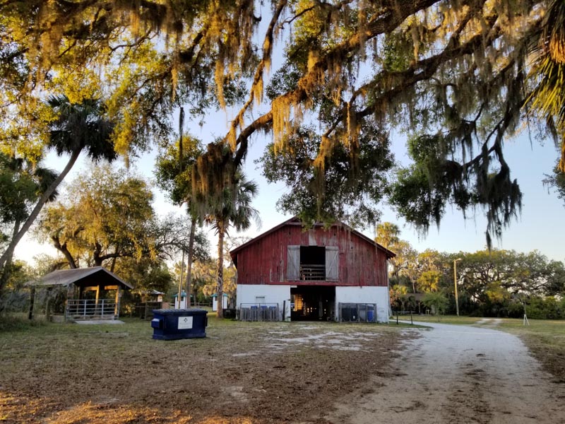 Free Camping at Hickory Hammock Campground, Lorida FL