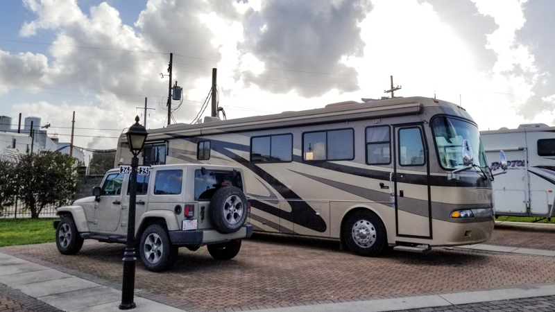 Explorker2 at the French Quarter RV Resort