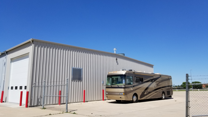 Explorker2 parked at the Cummins in Colby