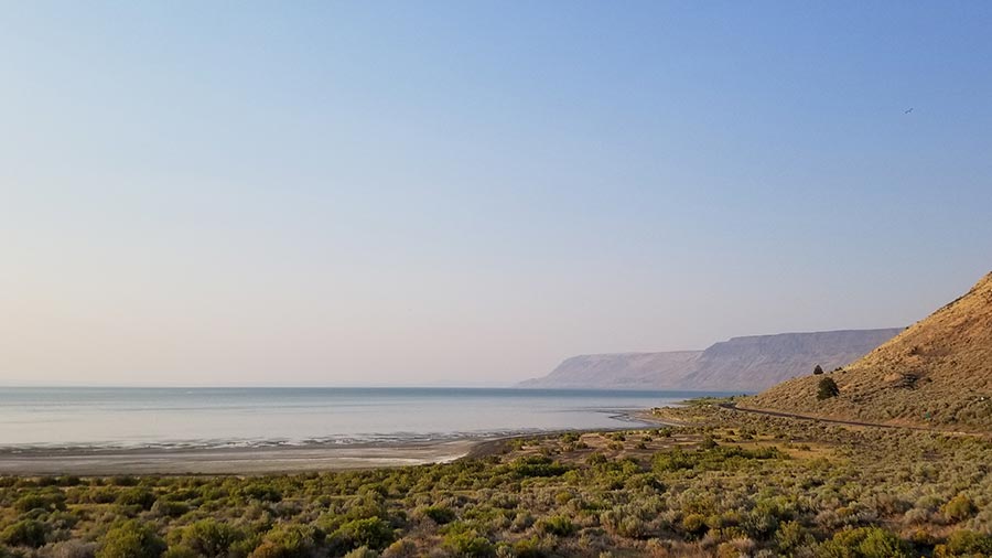 View of Lake Abert from Explorker2