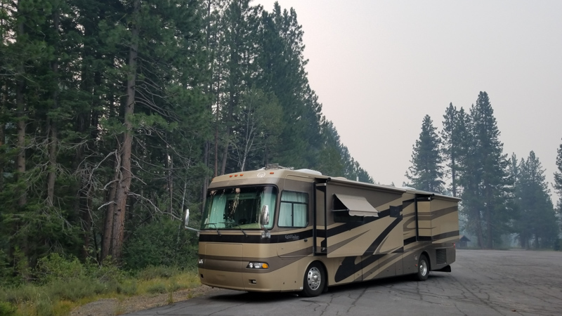 Explorker2 parked at Annie Creek Sno-Park